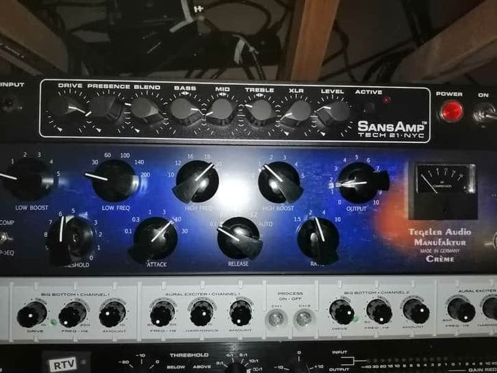 Tegeler Audio Manufaktur Creme – Stereo Buscompressor en Mas, Ophalen of Verzenden, Zo goed als nieuw