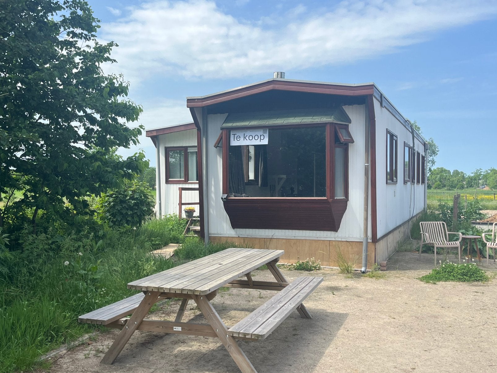 Gasloze woonunit/tiny house (70 m2) met 3 slaapkamers, Ophalen