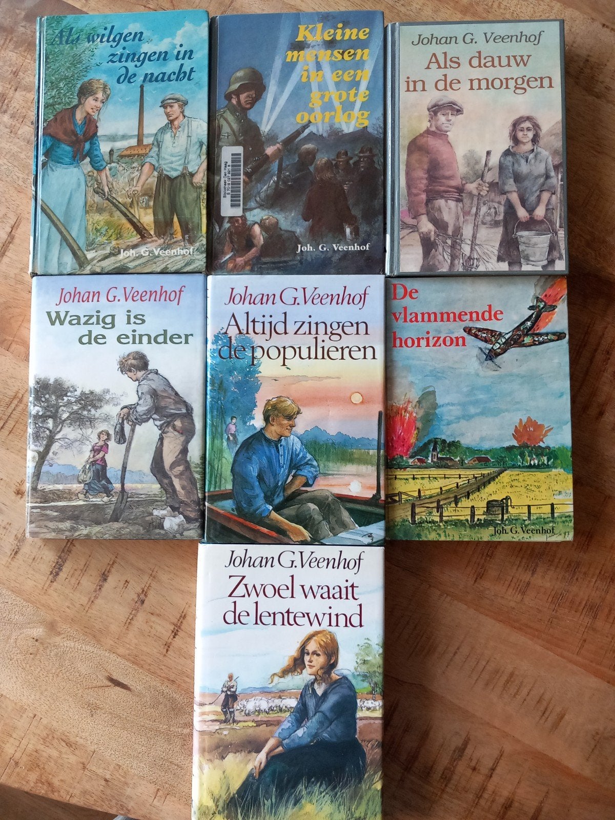 Joh. Veenhof 7 boeken., Ophalen of Verzenden, Zo goed als nieuw, Noord-Brabant
