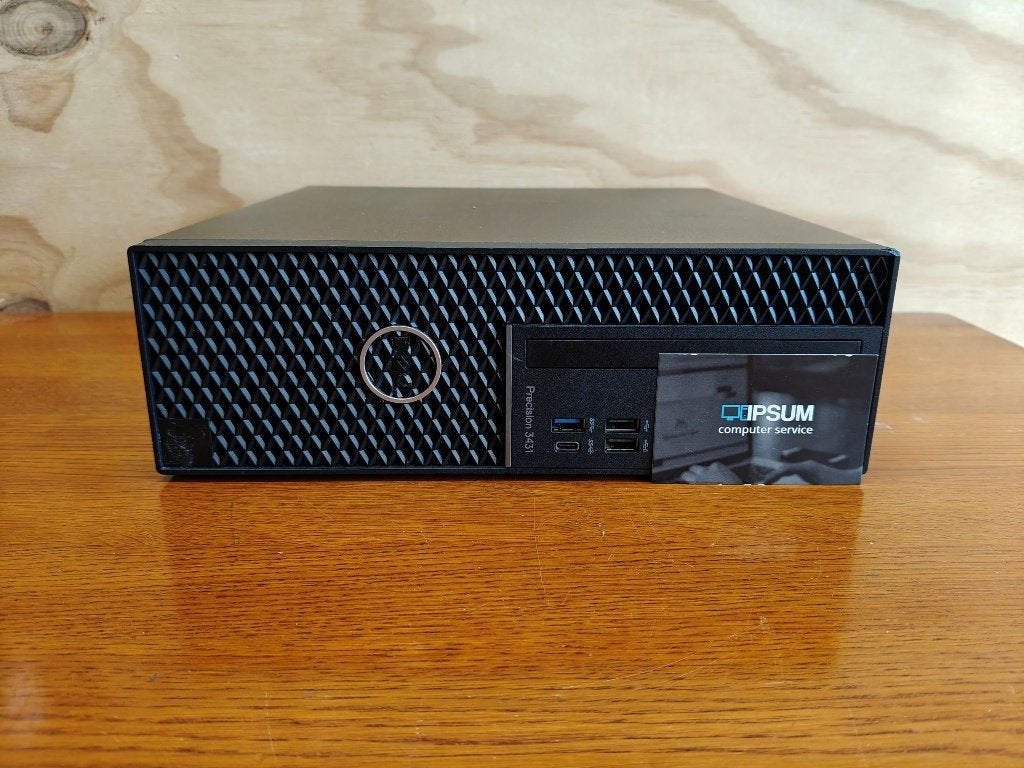 Dell Precision 3431 SFF | Xeon E-2224 | 8gb DDR4 | 250gb..., Computers en Software, Desktop Pc's, Refurbished, 3 tot 4 Ghz, SSD