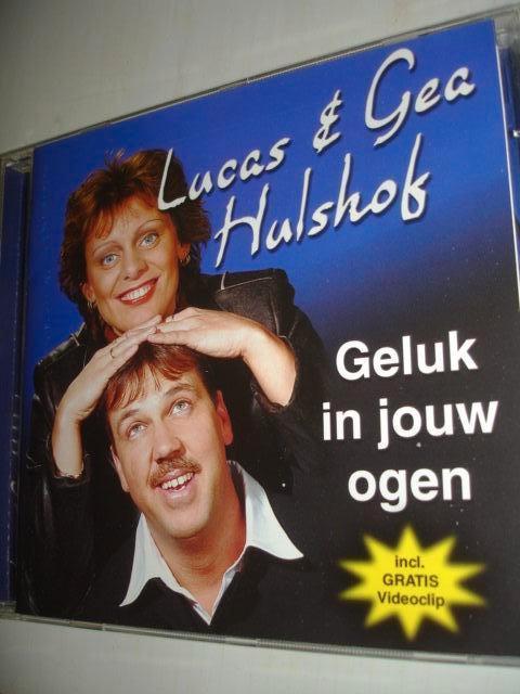 Lucas & Gea- Geluk in jouw ogen- Videoclip editie- (NIEUW), Verzenden, Nieuw in verpakking, Levenslied of Smartlap