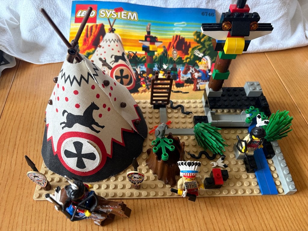 Lego 6746 Western indians, Kinderen en Baby's, Speelgoed | Duplo en Lego, Lego, Gebruikt, Overige thema's, Lego