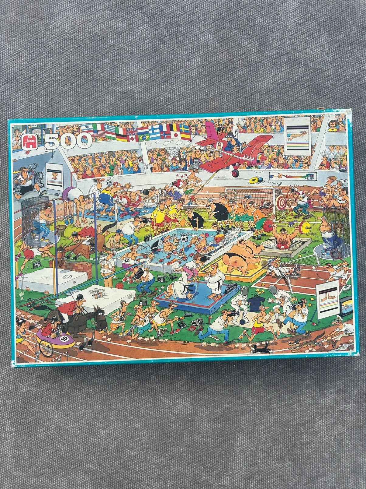 Jan van Haasteren puzzel 500 stukjes, Ophalen of Verzenden, 500 t/m 1500 stukjes, Zo goed als nieuw
