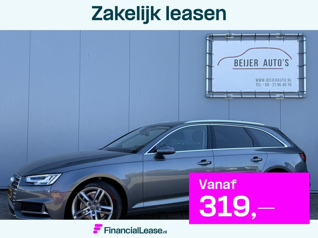Audi A4 Avant 35 TFSI Sport Lease Edition Automaat/Apple Car, Stof, Gebruikt, Euro 6, 4 cilinders
