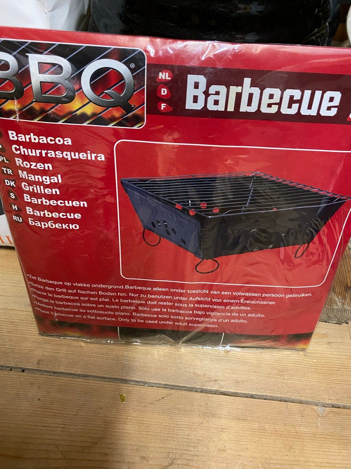 Opvouwbare BBQ - Compact en Handig voor Onderweg, Ophalen of Verzenden, Nieuw