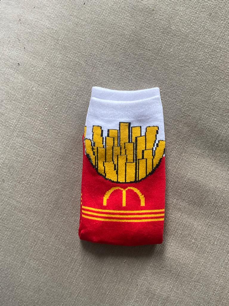 McDonald's Sokken - Maat 36-39 - Unisex happy sock zomer fun, Verzamelen, Speldjes, Pins en Buttons, Ophalen of Verzenden, Nieuw