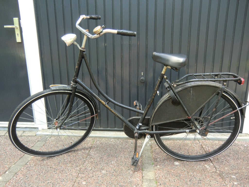 PELIKAAN "Omafiets" met framemaat 53 cm, slot + terugtraprem, Ophalen, Terugtraprem, Pelikaan, 53 tot 56 cm