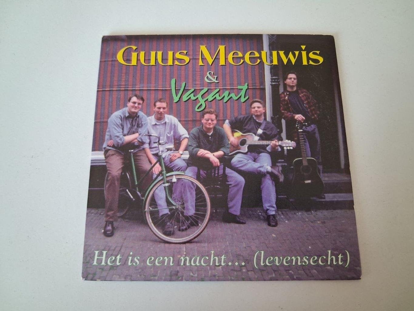 Cd Guus Meeuwis & Vagant – Het Is Een Nacht..., Gebruikt, Verzenden, Levenslied of Smartlap, Single