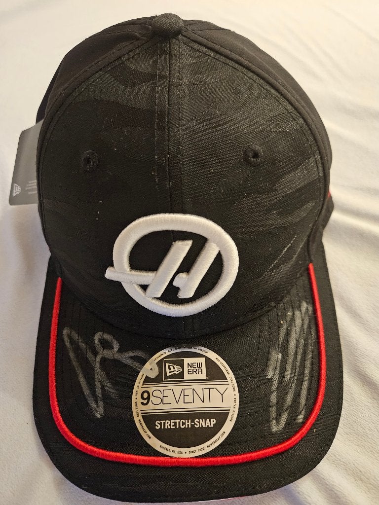 Haas F1 Team gesigneerde cap (Bearman en Ocon) 2025 € 75,00, Ophalen of Verzenden, Zo goed als nieuw, Formule 1