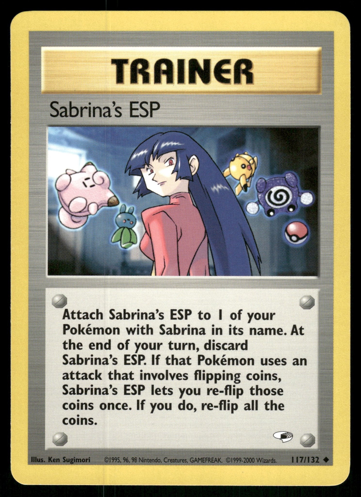 Sabrina's ESP 117/132 - Gym Heroes (NM), Verzenden, Gebruikt