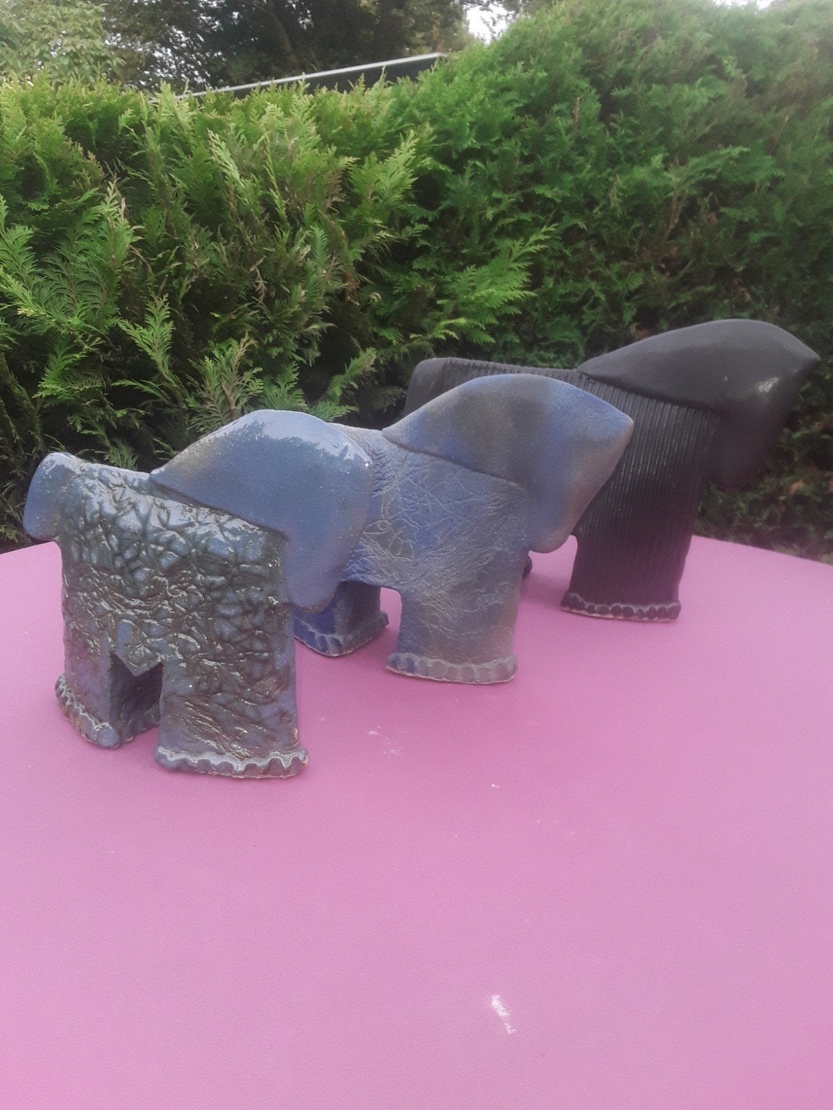 Drie stoere paarden, Antiek en Kunst, Ophalen