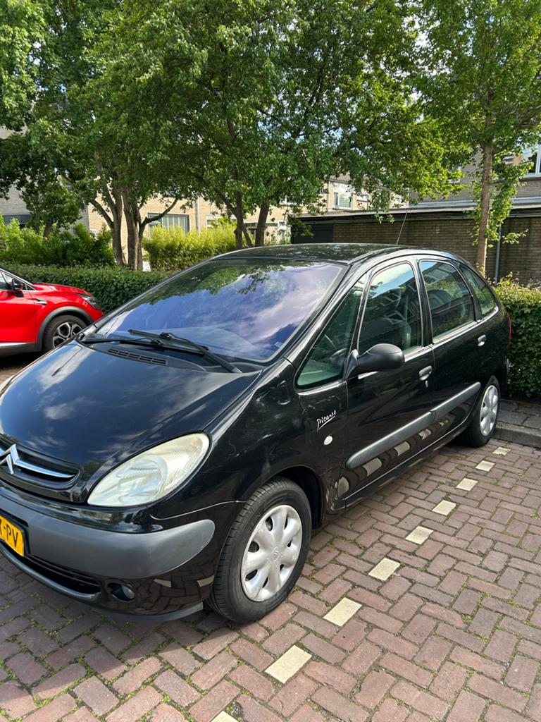 Citroën Xsara 1.8 I 16V Picasso 2004 Zwart, Auto's, Xsara, 4 cilinders, 1749 cc, Zwart