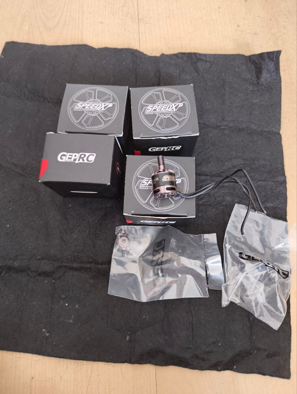 4 geprc 3500kv motors voor 3 inch drones, Ophalen of Verzenden