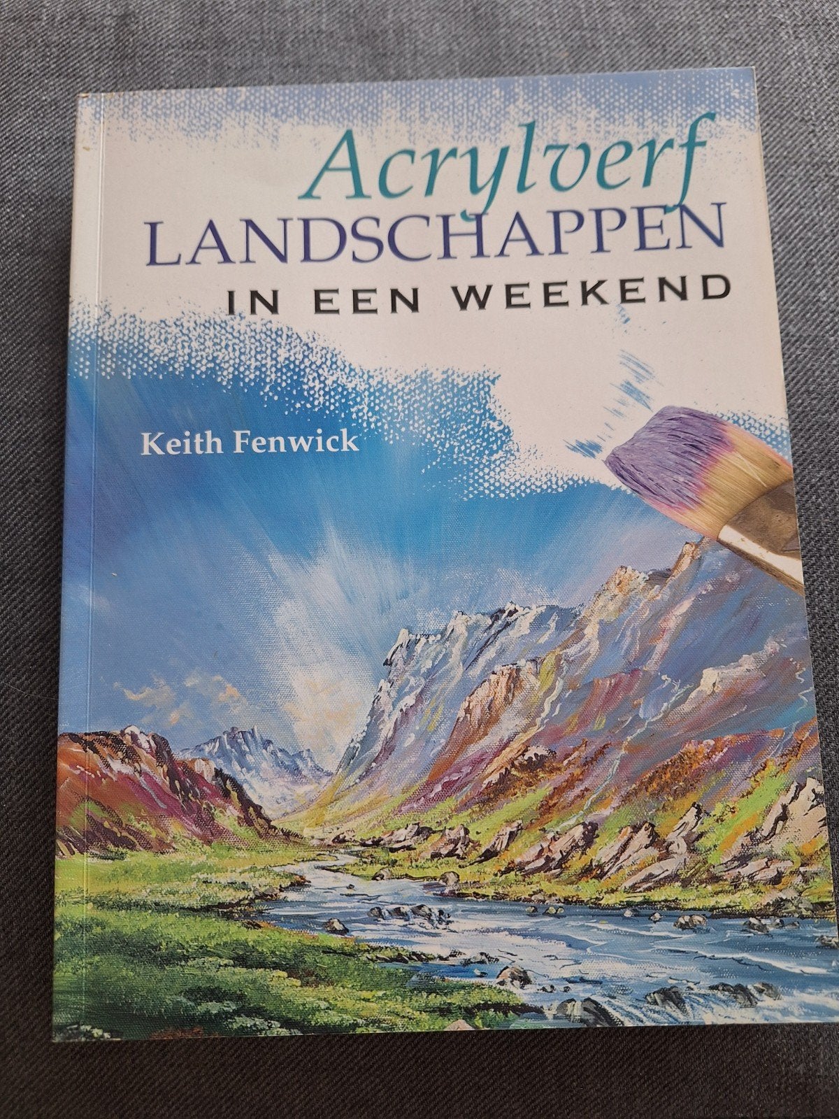 Boek Acrylverf landschappen in een weekend, Ophalen of Verzenden, Nieuw, Tekenen en Schilderen