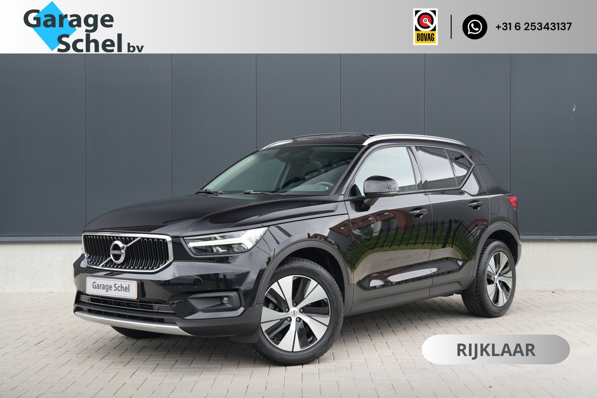 Volvo XC40 1.5 T2 Momentum Pro - Panoramadak - Navi - Trekha, 12 maanden, Gebruikt, Zwart, Bedrijf