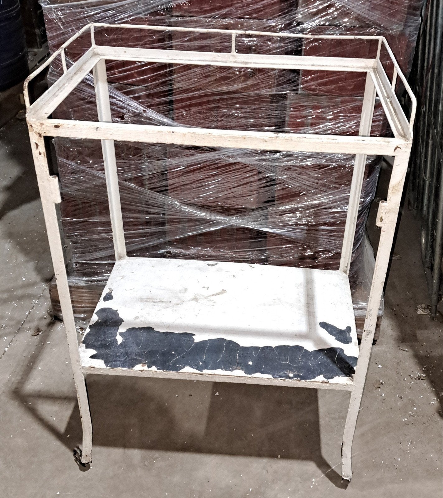 tafel tafeltje antiek ziekenhuis tafeltje, Antiek en Kunst, Ophalen