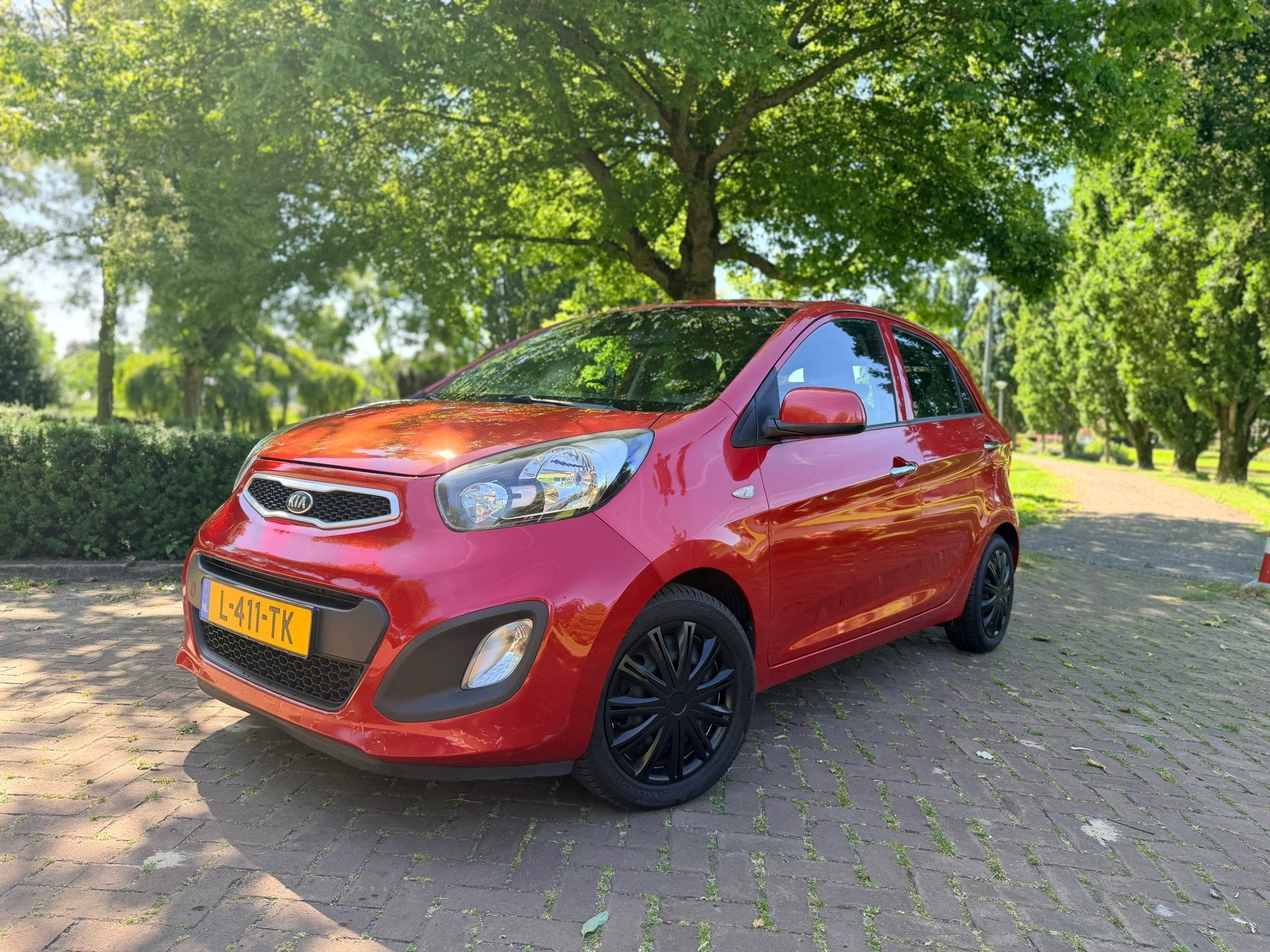 Kia Picanto 1.0 CVVT ISG | Airco | 5deurs | Bluetooth, Voorwielaandrijving, Euro 5, Stof, Gebruikt