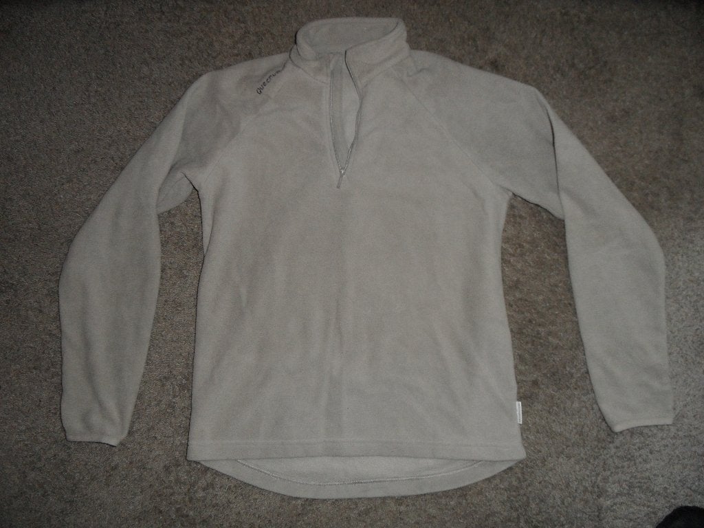 In prima staat: beige sweater van Decathlon-Quechua (maat S), Beige, Ophalen of Verzenden, Zo goed als nieuw, Decathlon