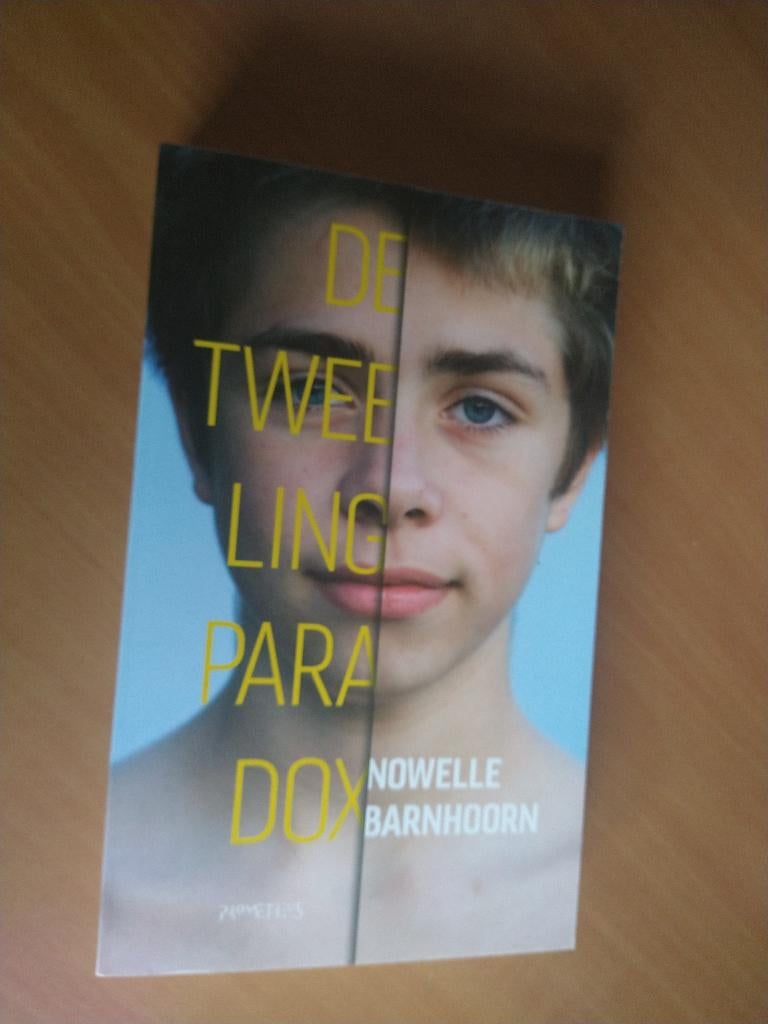 Barnhoorn, Nowelle. De tweelingparadox, Boeken, Romans, Zo goed als nieuw, Ophalen of Verzenden