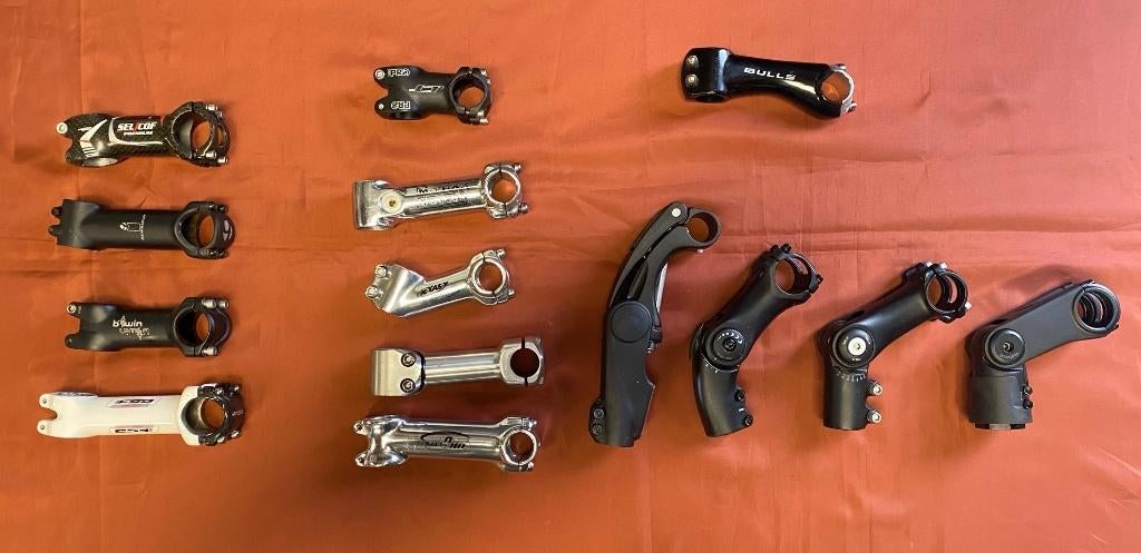 A-head stuurpennen vaste en verstelbare, Gebruikt, Stuur, Aluminium, Ophalen