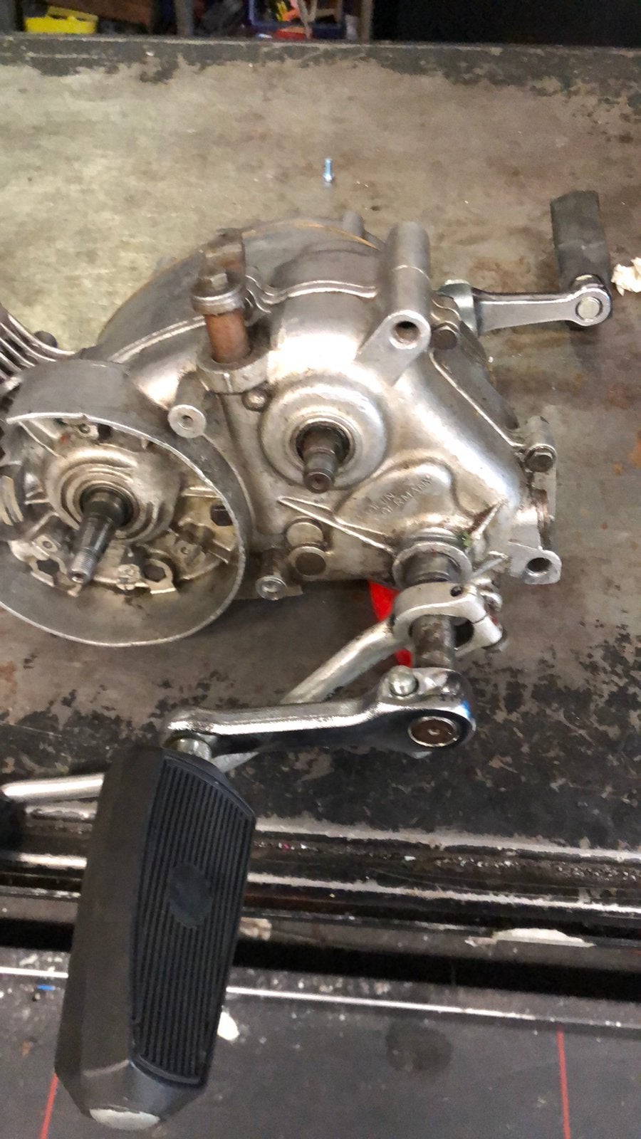 KREIDLER MOTORBLOK 4-GANG INDIRECT COMPLEET MET REVISIESET, Ophalen of Verzenden, Gebruikt, Blok