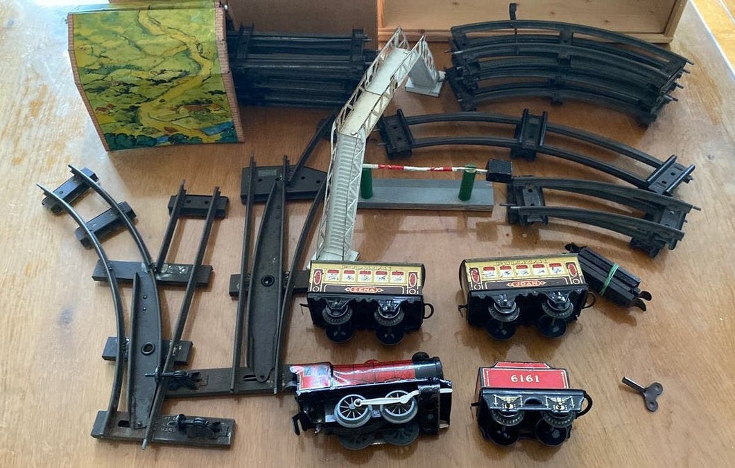 Hornby opwind stoomtrein Spoor 0, Ophalen of Verzenden