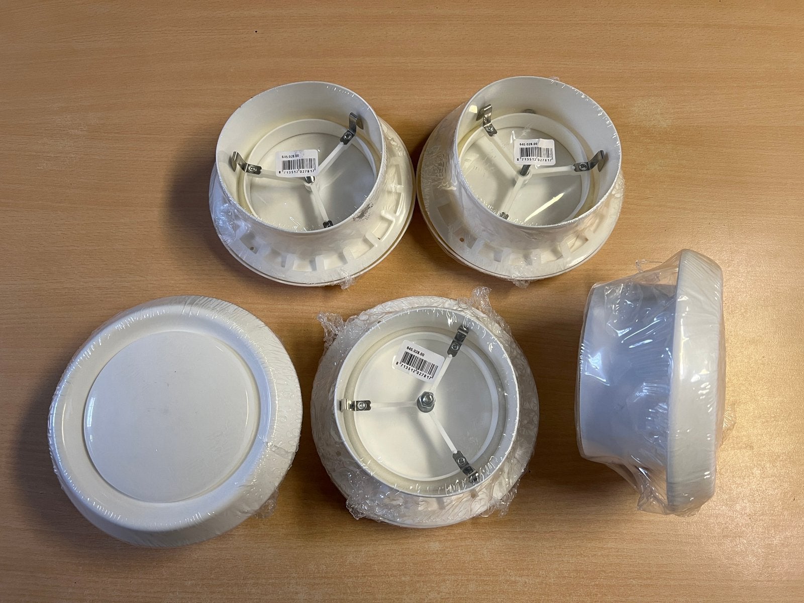 Ventilatierooster Afzuigventiel met aansluitbus Ø125mm, Ophalen of Verzenden, Nieuw, Afzuiger