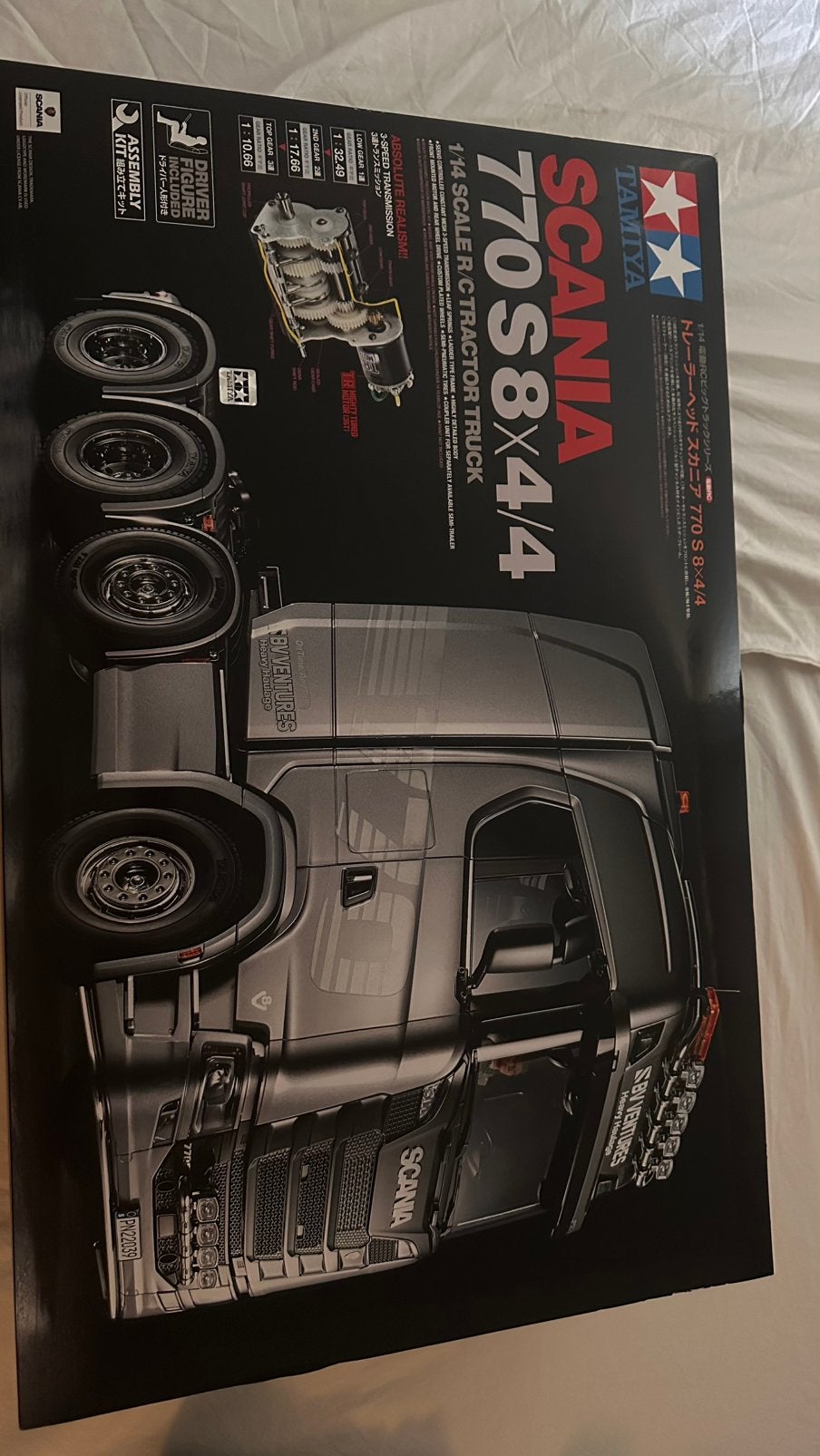 Rc Scania 1/14, Hobby en Vrije tijd, Modelbouw | Auto's en Voertuigen, Groter dan 1:32, Zo goed als nieuw, Truck, Ophalen