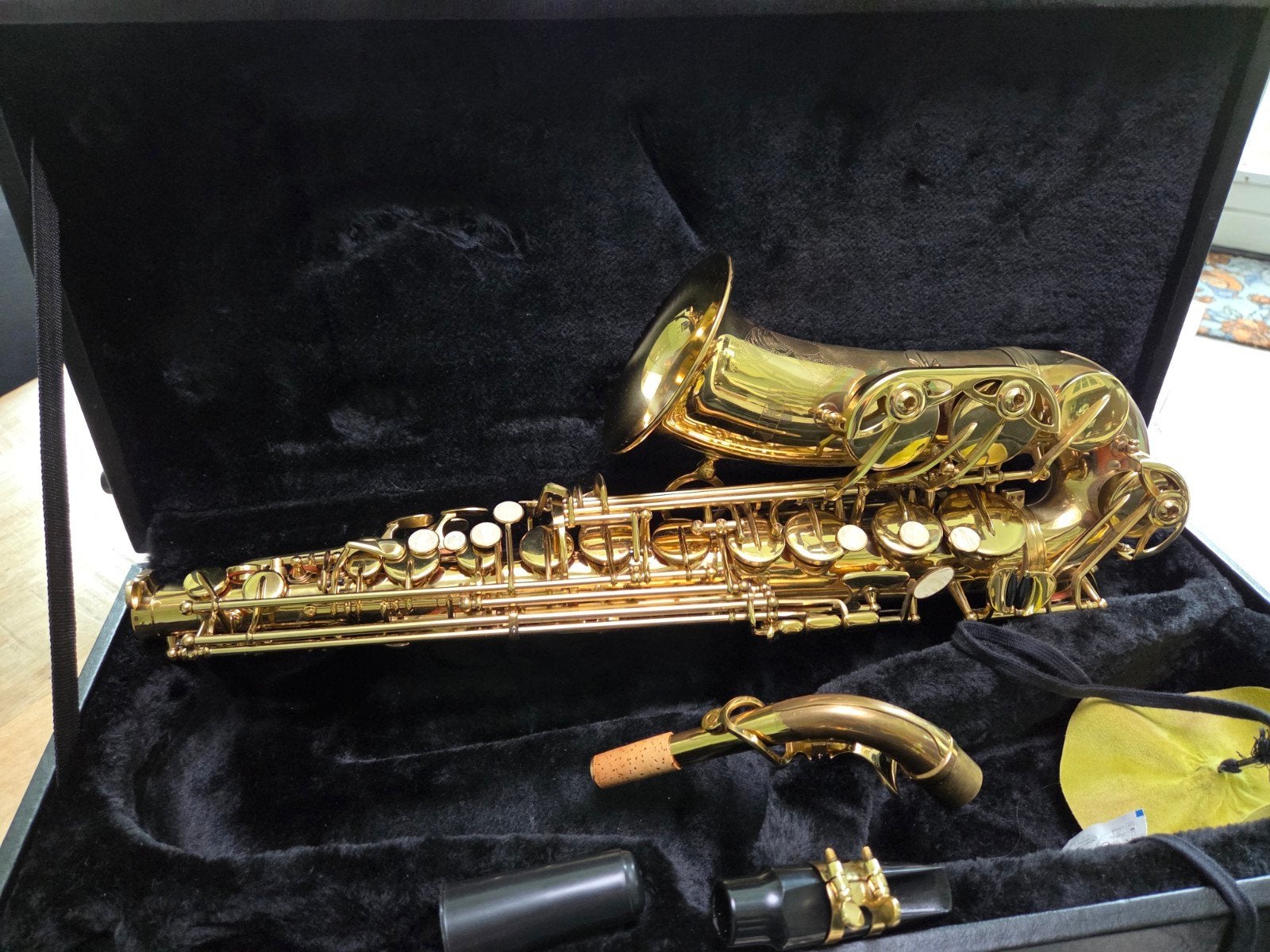 Altsaxofoon met Koffer, Muziek en Instrumenten, Ophalen of Verzenden, Gebruikt, Alt, Met koffer