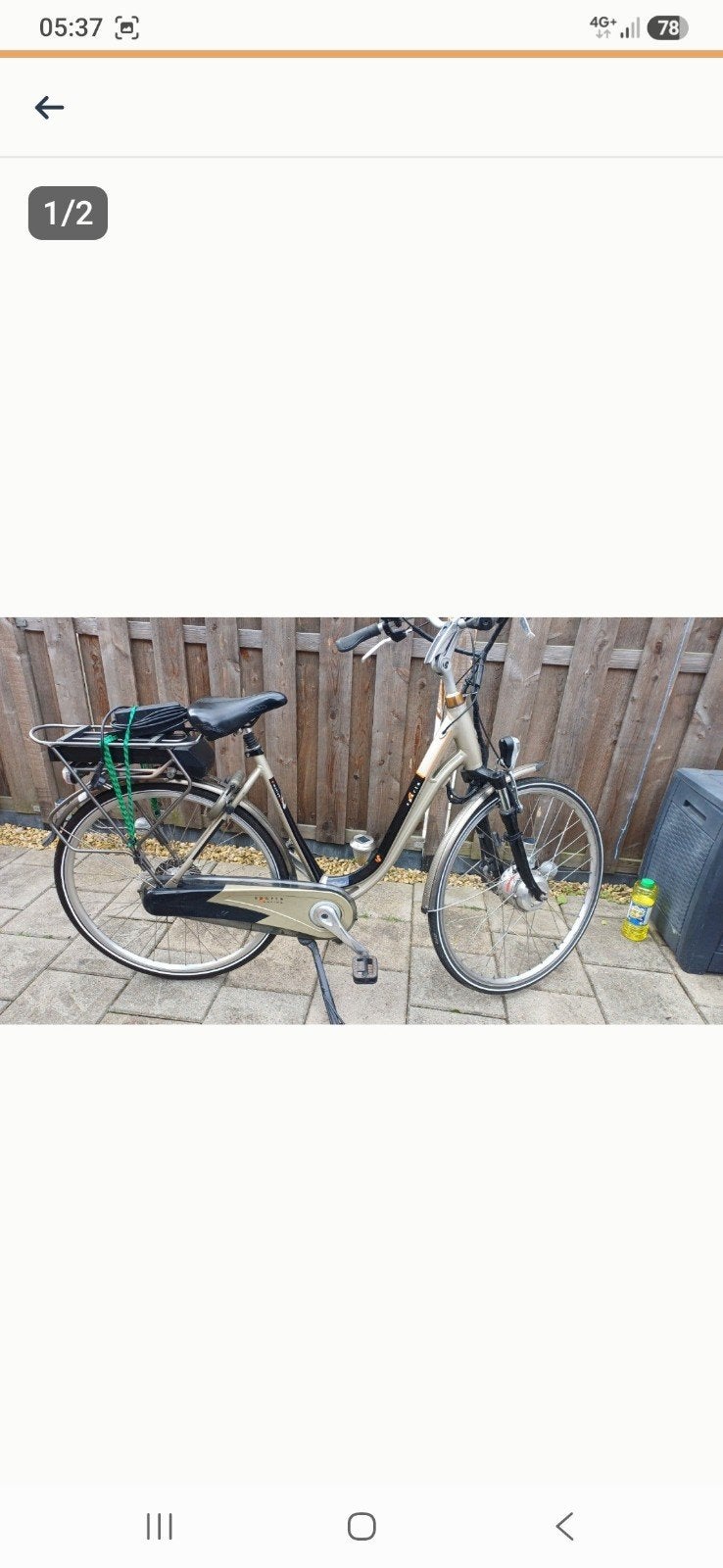 elecktrische fiets Sparta c3, Ophalen, Zo goed als nieuw, Sparta, Versnellingen