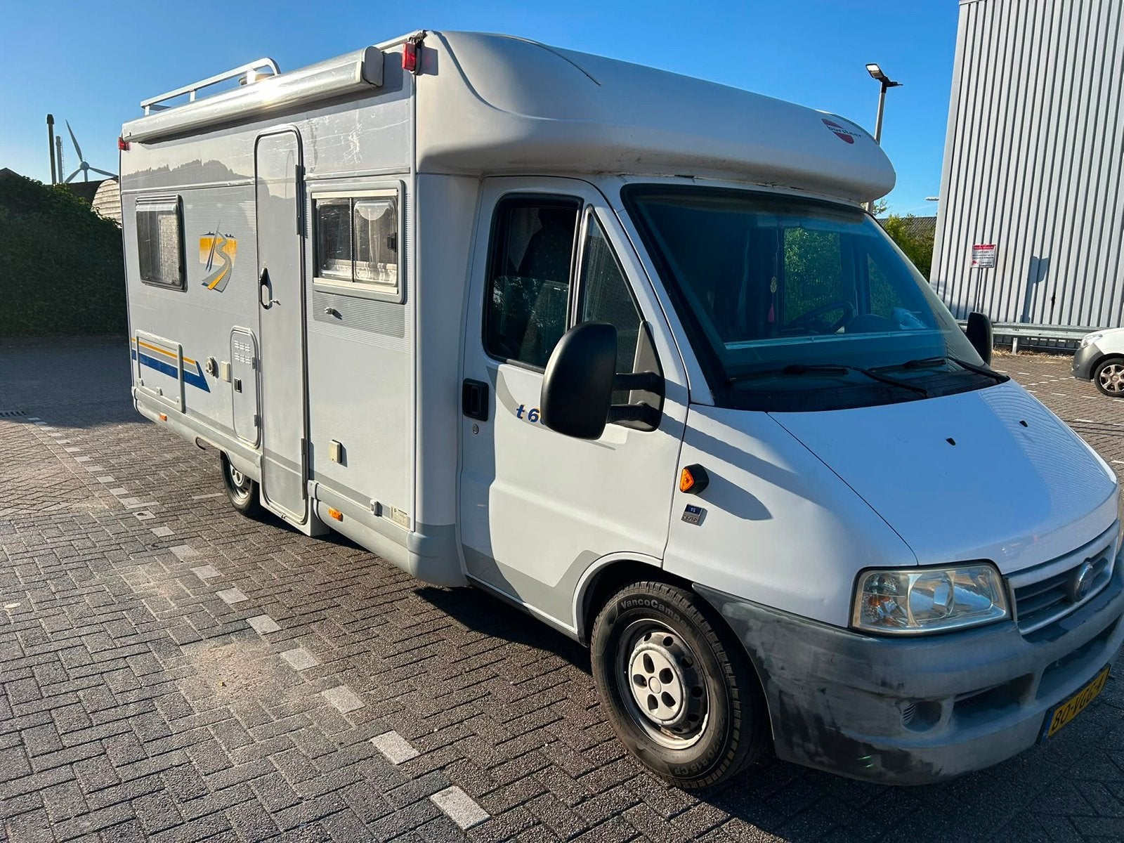 Fiat Ducato Bustner 2.8 JTD 2003 (107.000 km), Standaard zit, Ringverwarming, Fiat, 6 tot 7 meter