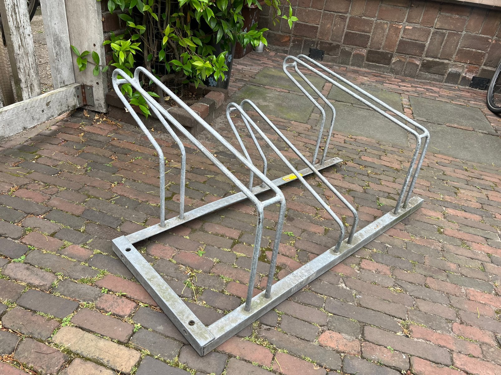 Fietsenrek voor 3 fietsen, Ophalen, Zo goed als nieuw