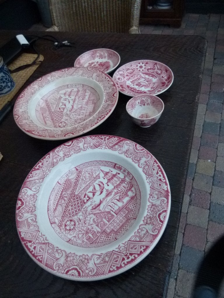 antiek servies petrus regout maastricht orient, Ophalen of Verzenden
