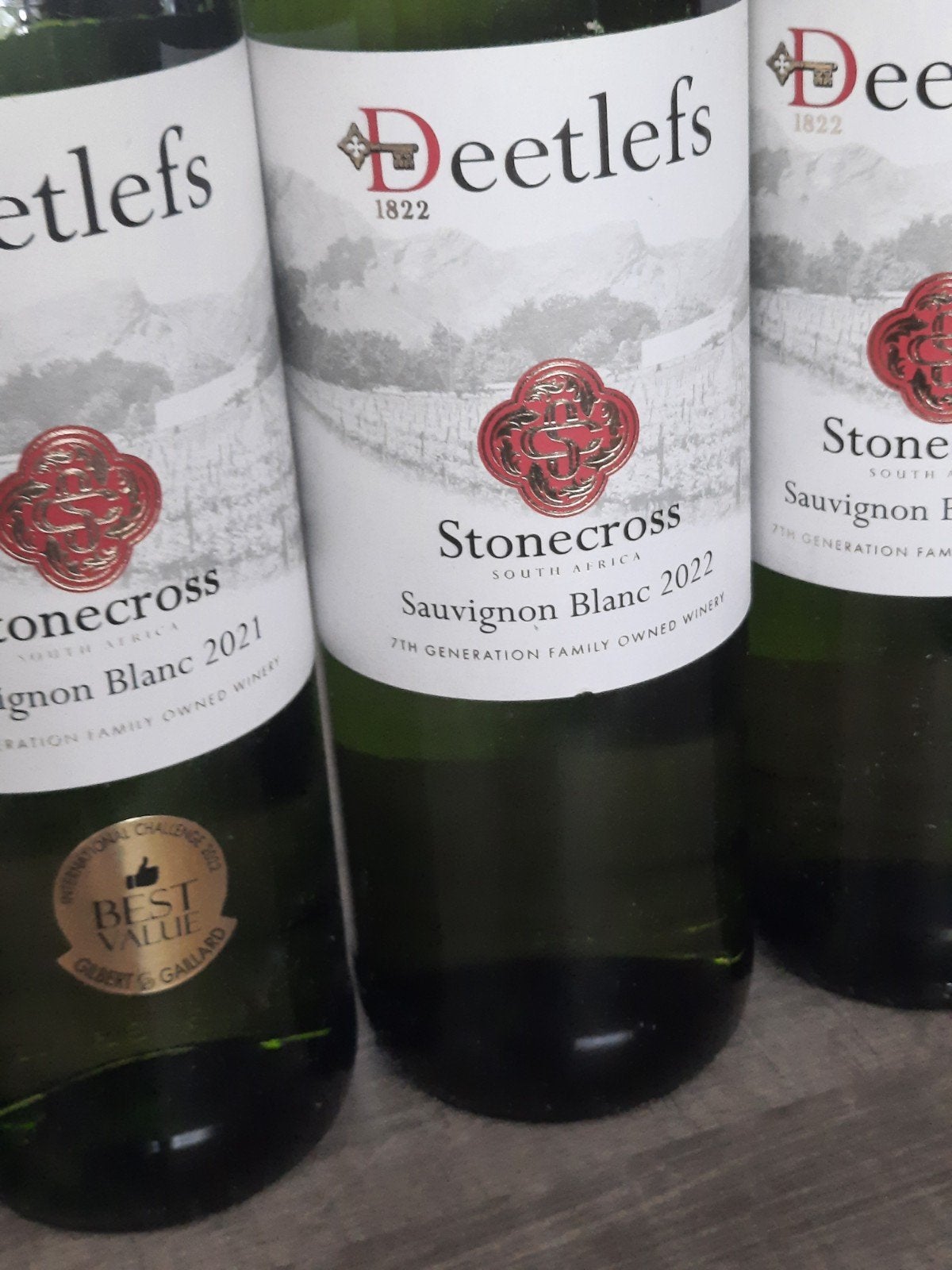 Deetlefs Stonecross Sauvignon Blanc 2021/2022, Ophalen, Nieuw, Afrika, Witte wijn