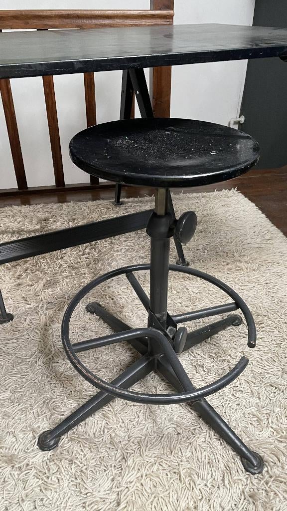 Industrieeel buro, tekentafel, Ophalen, Gebruikt, Minder dan 130 cm