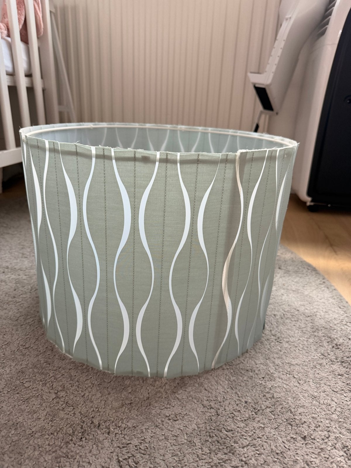 IKEA Lampenkap - Groen, Rond, Huis en Inrichting, Lampen | Lampenkappen, Ophalen, Gebruikt, Overige typen, Rond