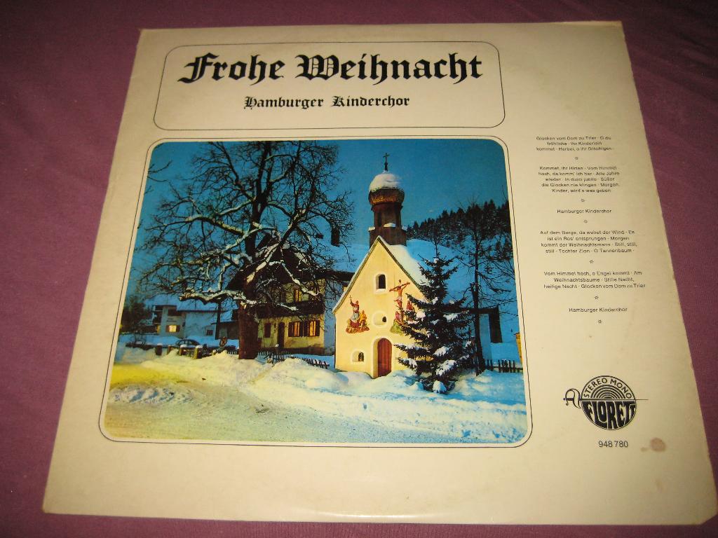 LP, Frohe Weihnacht, Hamburger Kinderchor, Ophalen of Verzenden, Zo goed als nieuw, 12 inch
