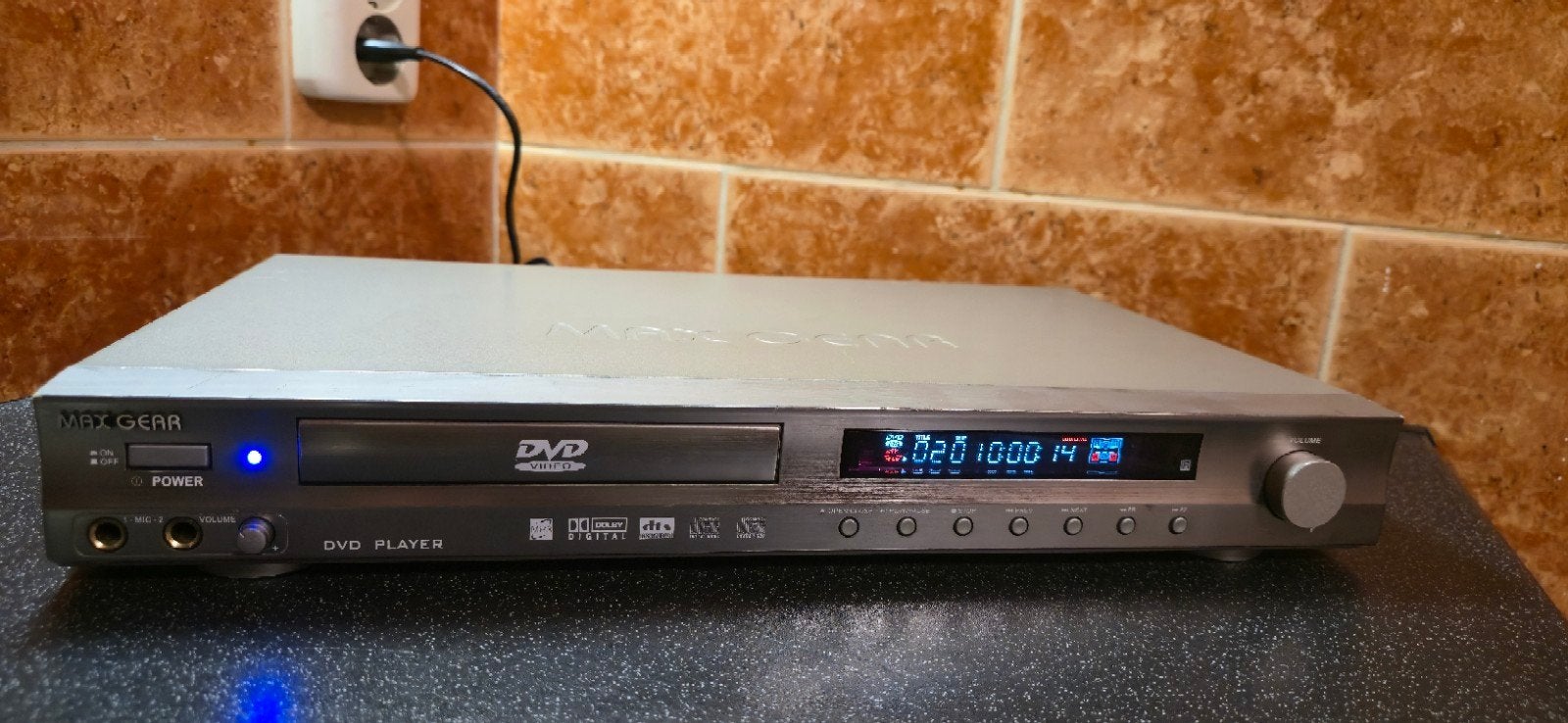 MaxGear DVD speler ModelUSB 4051 MP3 CD DOLBYDIGITAL DTS, Ophalen of Verzenden