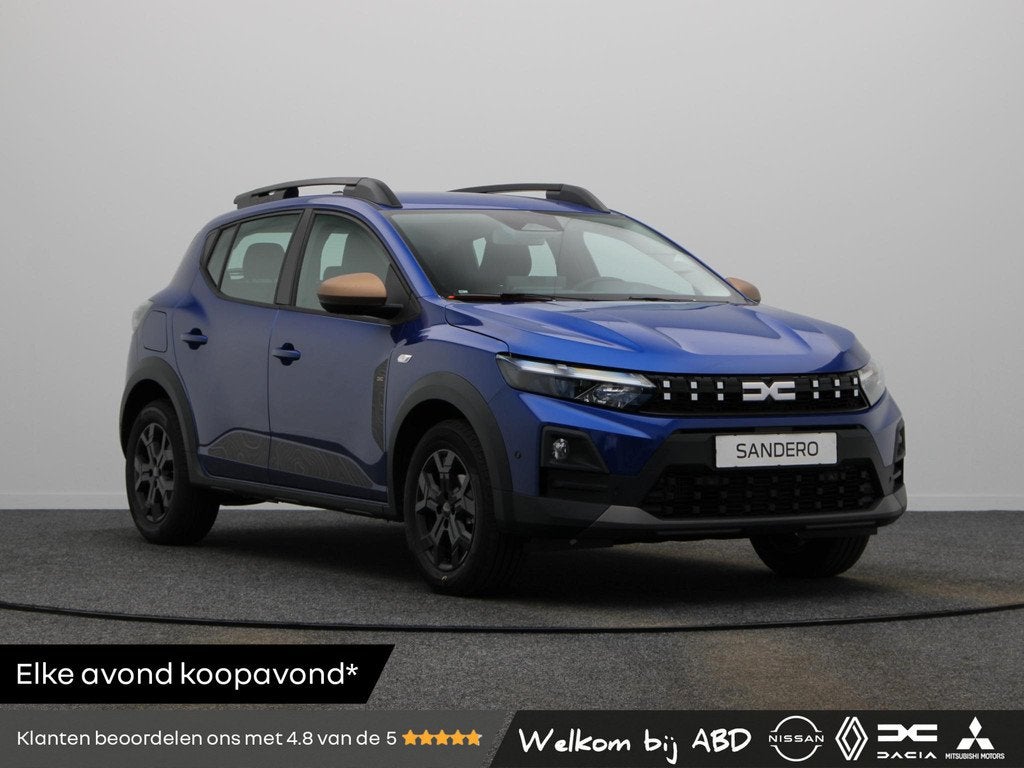 Dacia Sandero Stepway TCe 110pk limited edition | Climate co, Auto's, Dacia, Bedrijf, Te koop, Sandero Stepway, 360° camera, ABS