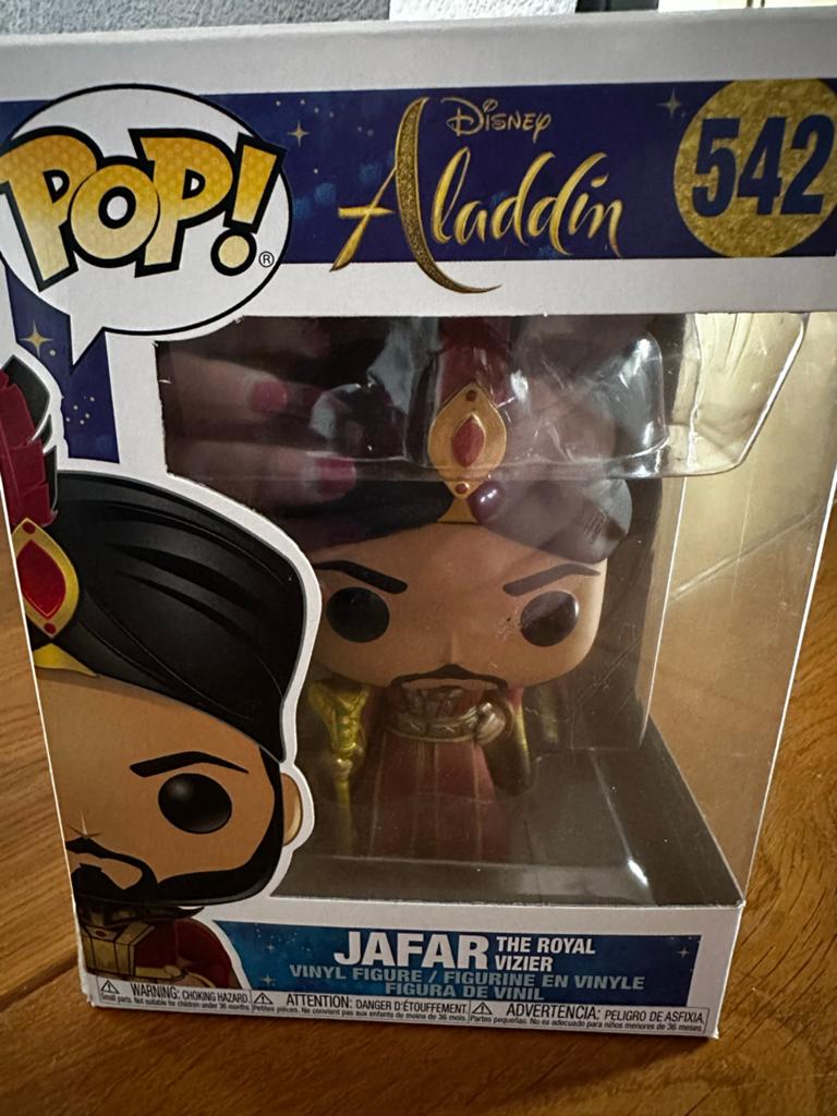 Funko Pop! Disney Aladdin - Jafar The Royal Vizier #542, Ophalen of Verzenden, Nieuw