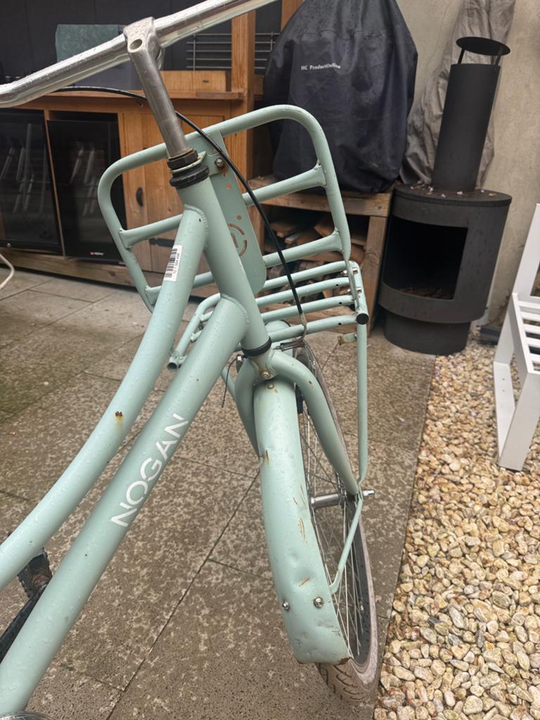 Nogan Transportfiets - mintgroen 24 inch, Terugtraprem, Minder dan 47 cm, Ophalen, Overige merken