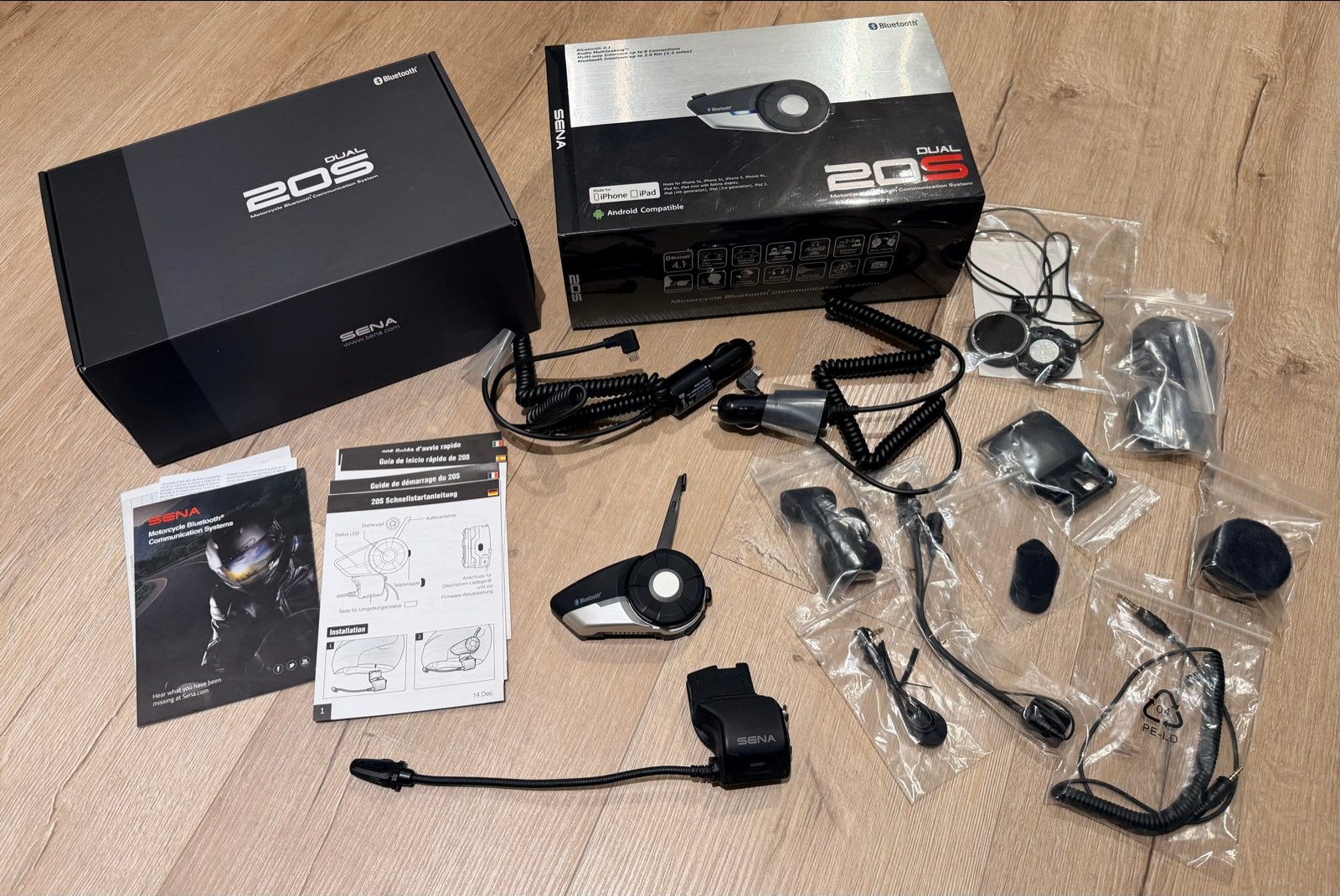 Sena 20S Bluetooth Communicatiesysteem, Ophalen of Verzenden, Zo goed als nieuw