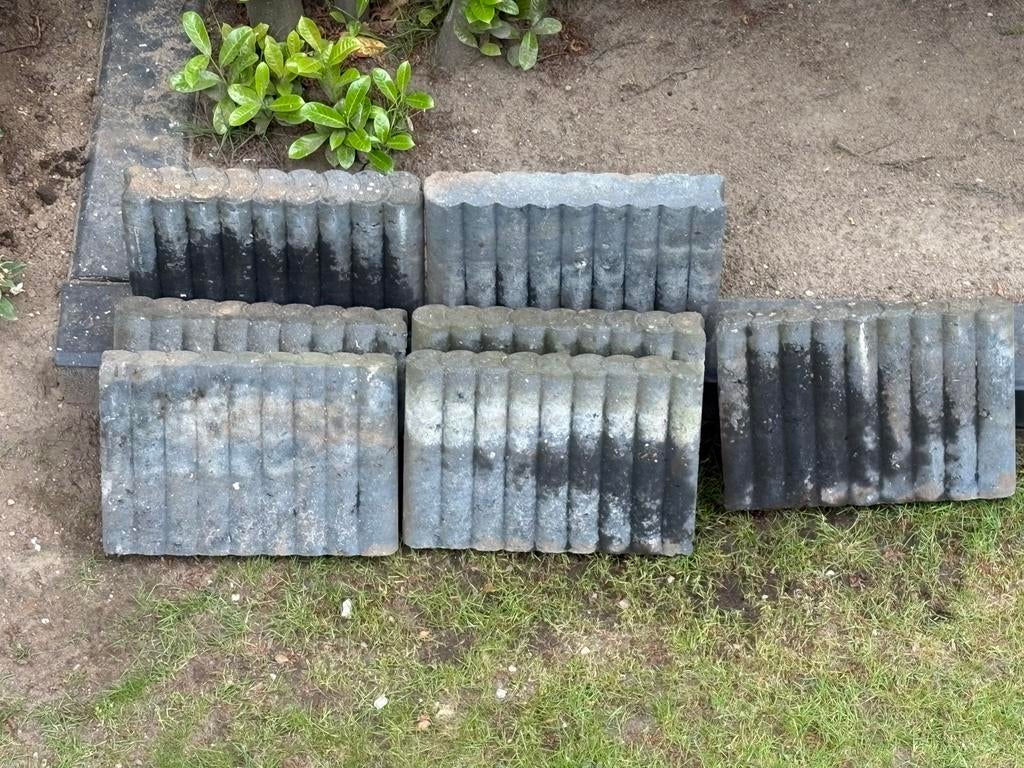 Gebruikte betonnen palissadebanden 6x40x50, Gebruikt, 25 tot 50 cm, Blok, Ophalen of Verzenden
