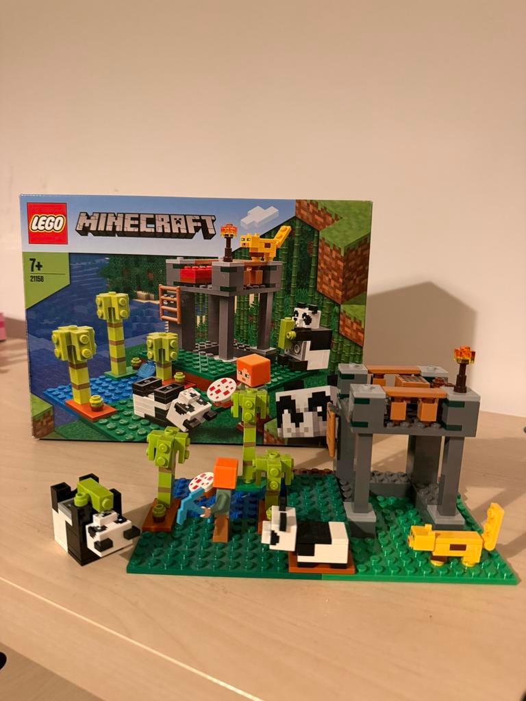 Minecraft lego 21158, Ophalen of Verzenden, Zo goed als nieuw