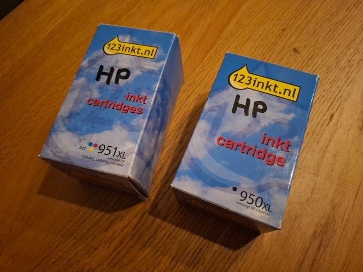 HP inkjet cartridges hoge capaciteit van 123inkt., Ophalen of Verzenden, Nieuw, Cartridge, 123inkt (huismerk voor HP)