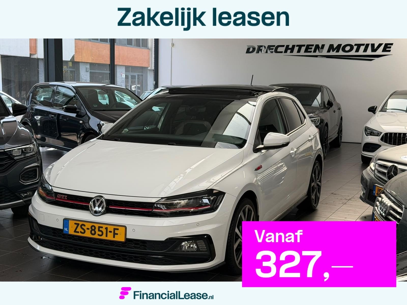 Volkswagen Polo 2.0 TSI GTI / Panoramadak / Beats / CarPlay, Stof, Gebruikt, 4 cilinders, 1984 cc