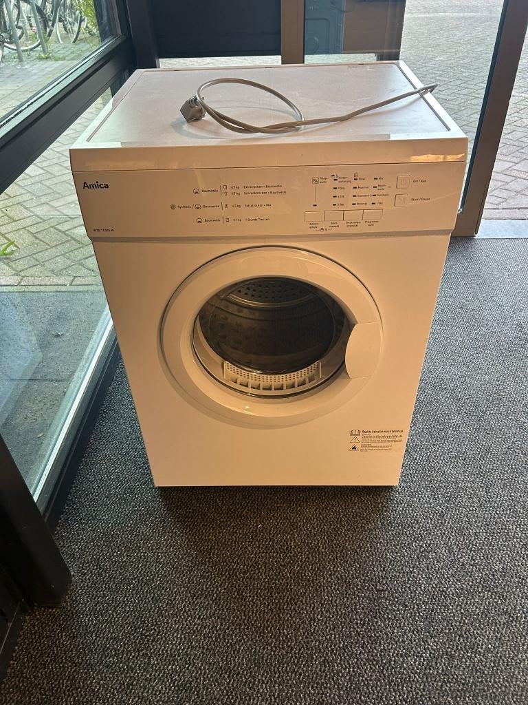 wasdroger 7 kg ( kleine ), Ophalen, 6 tot 8 kg, Gebruikt, Luchtafvoer