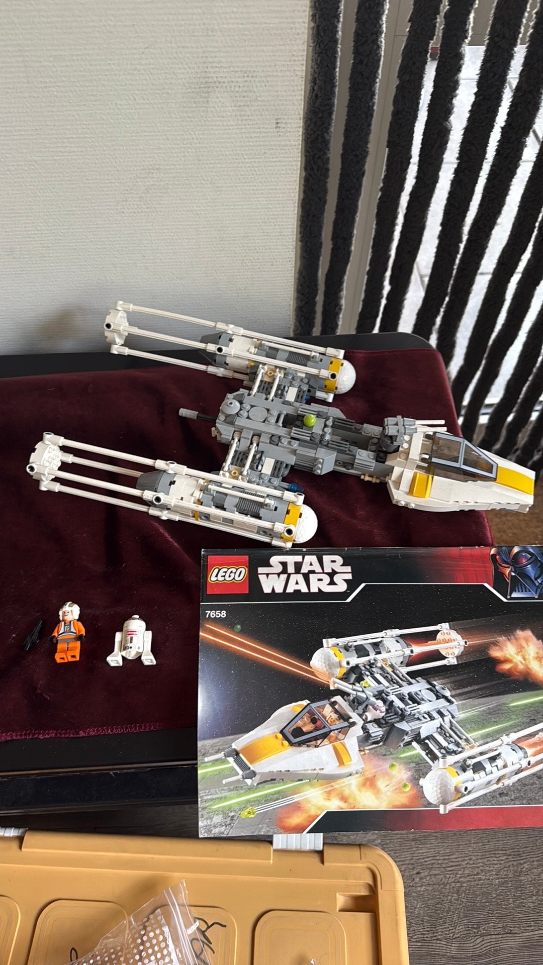 Lego starwars 7658, Ophalen of Verzenden, Zo goed als nieuw