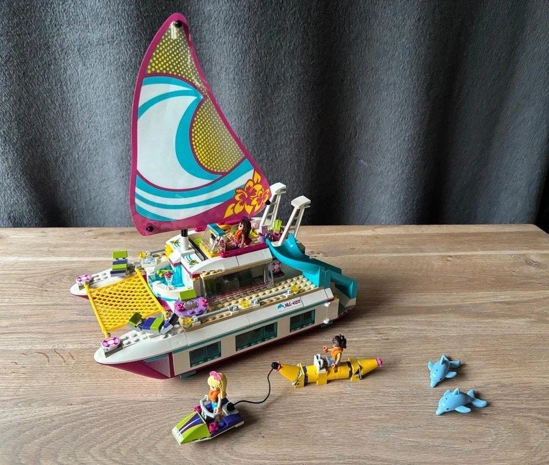Lego Friends: Catamaran met accessoires, Ophalen, Lego, Friends, Complete set