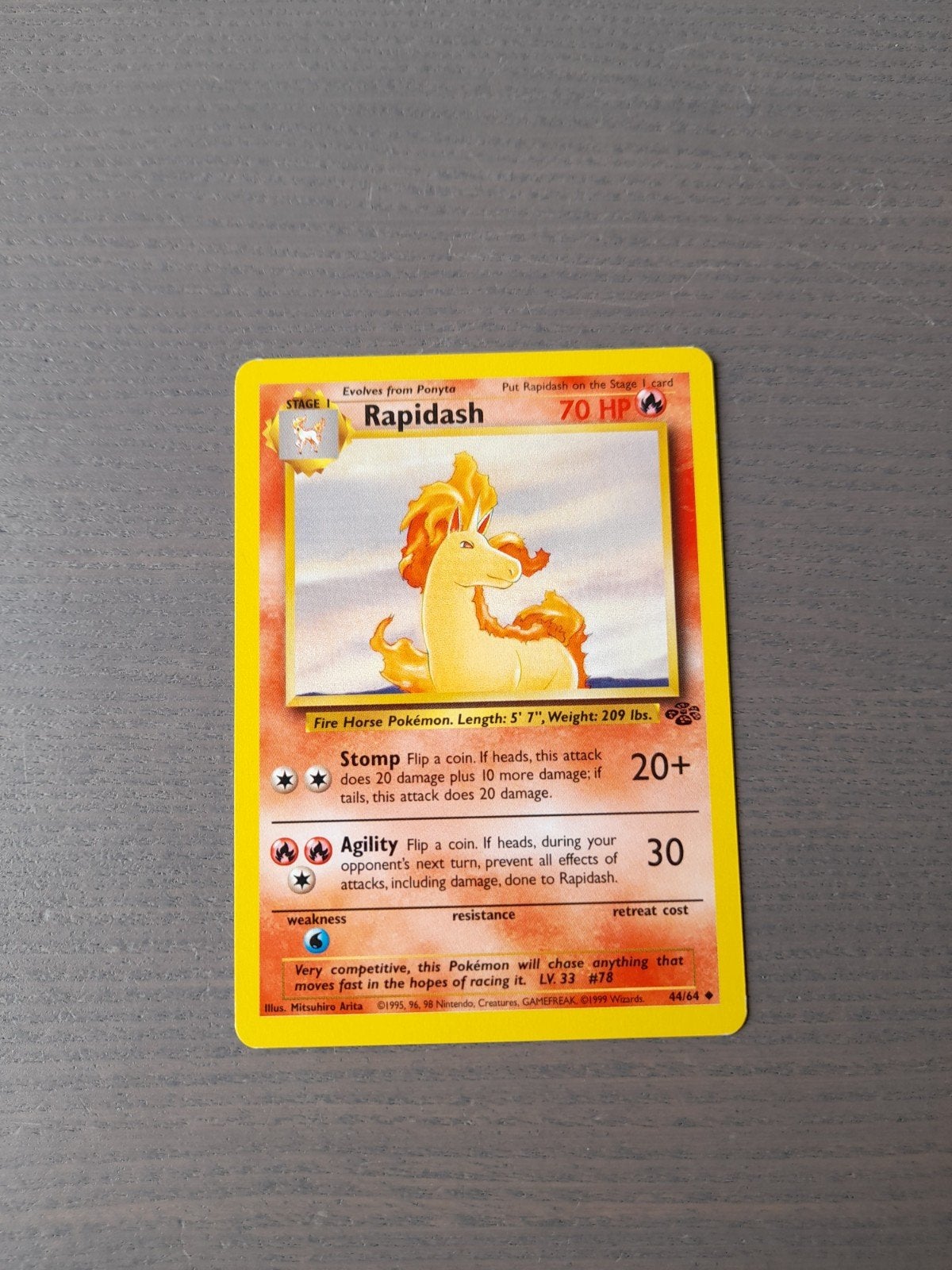 Jungle 44/64 rapidash, Ophalen of Verzenden, Gebruikt, Losse kaart